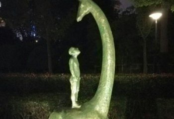 宁德壮观绝伦的长颈鹿雕塑