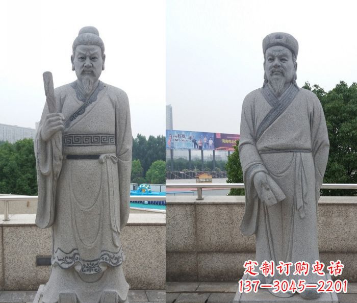 宁德追随韩非、韩愈传统,精品石雕——韩愈雕塑