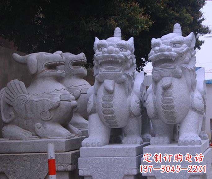 宁德古典独角兽石雕