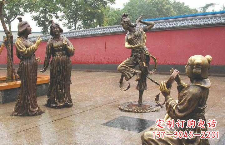 宁德传承古典,超越传统,仕女铜雕塑精美绝伦!