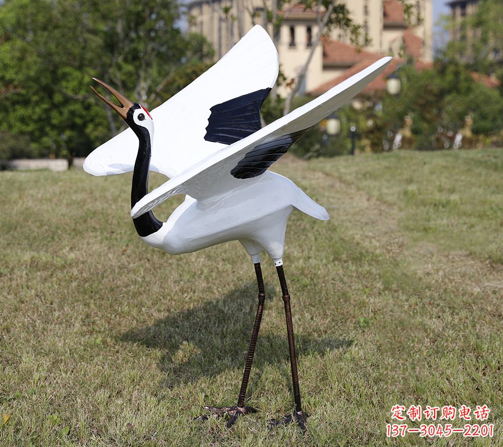 宁德贵族气质,匠心精神:古人仙鹤雕塑