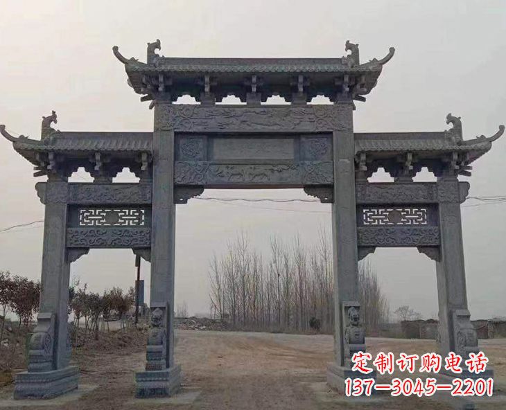 宁德古石牌坊图片