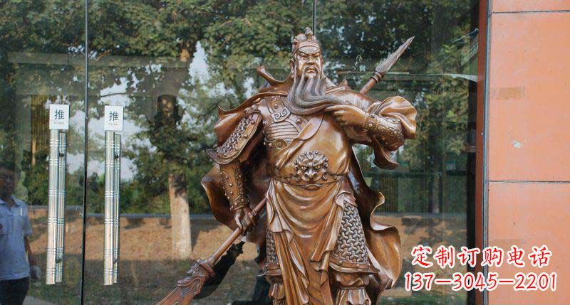 宁德关公古代人物铜雕
