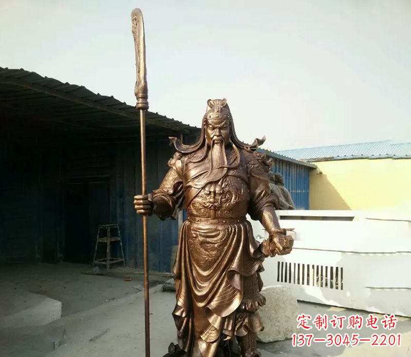宁德关公人物铜雕