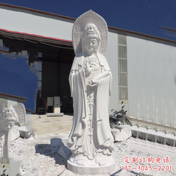 宁德观音菩萨大理石雕塑