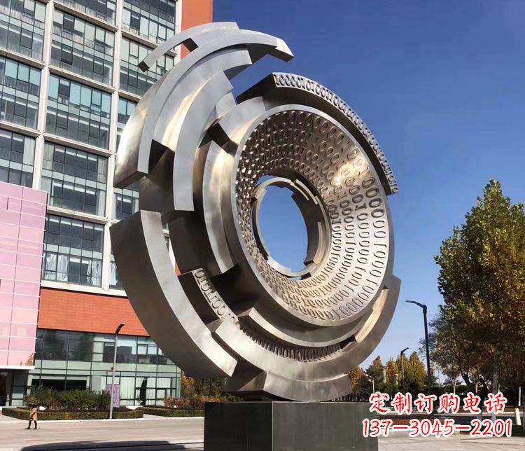 宁德不锈钢工业齿轮雕塑