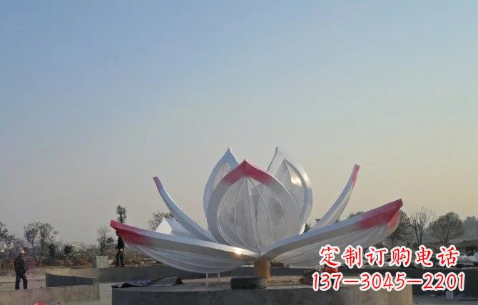 宁德华丽的不锈钢莲花雕塑