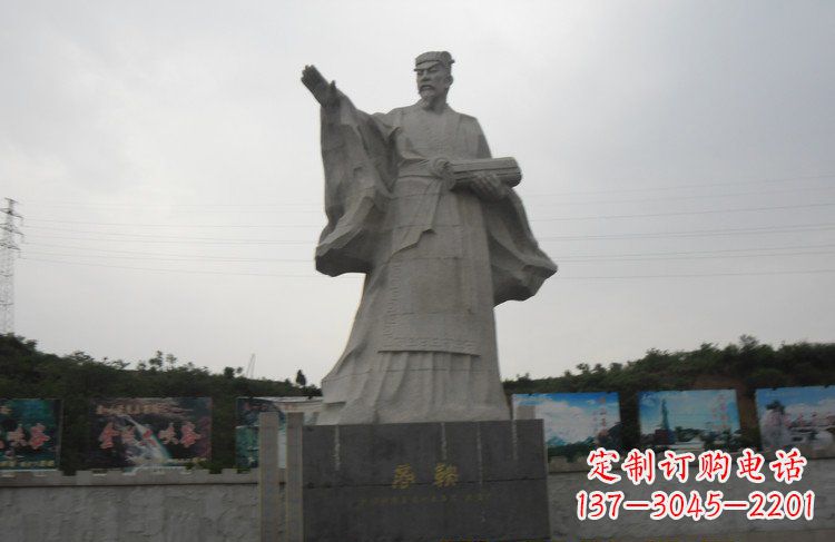 宁德高级大理石商鞅雕塑,传承古老文化