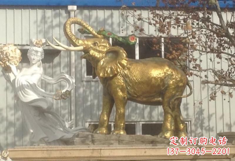 宁德广场大象雕塑