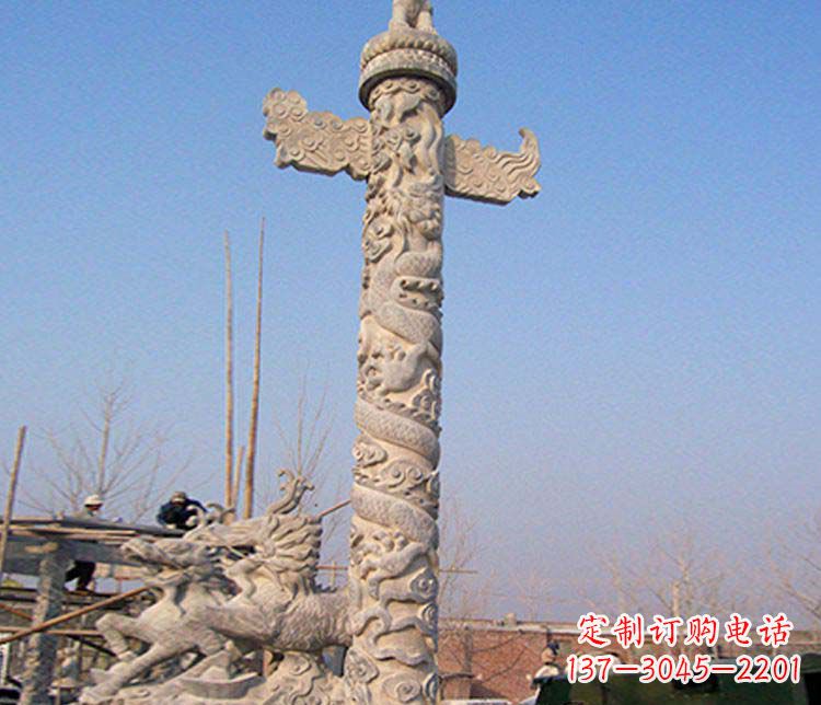 宁德品质精美华表景观石雕