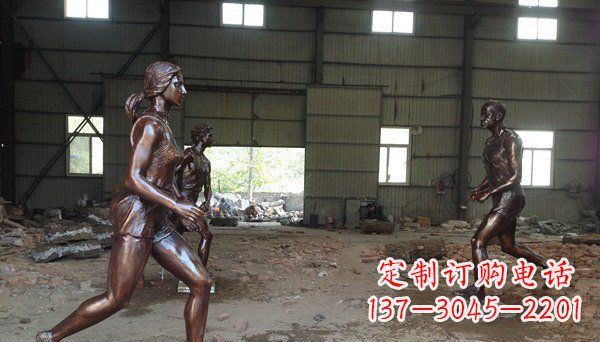 宁德专为你而立!雕刻优雅女生铜雕