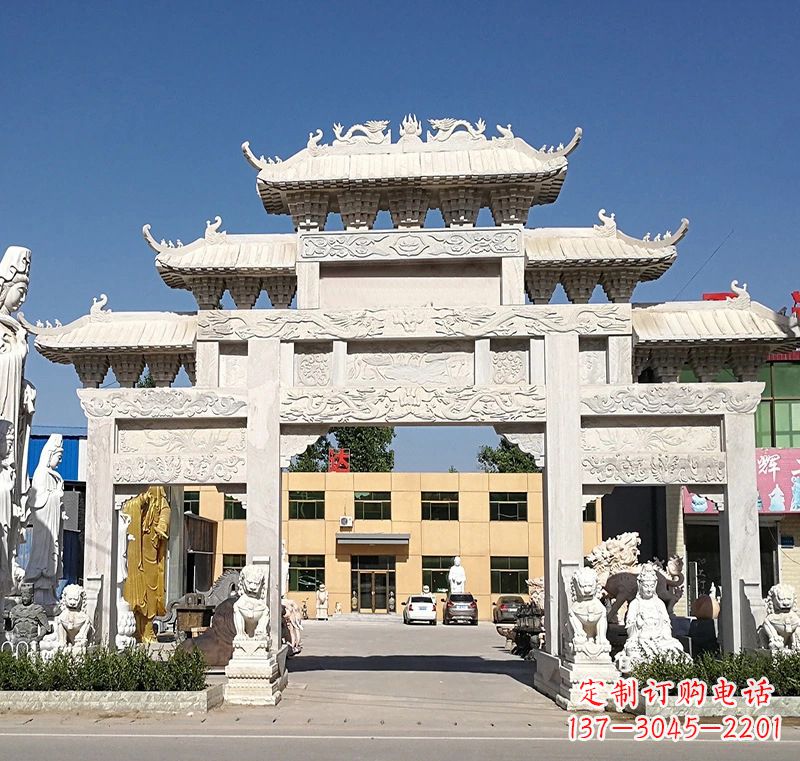 宁德广场石雕牌坊