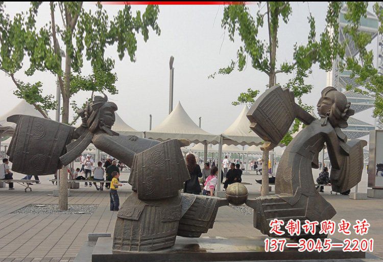 宁德广场铜雕跳舞美女人物雕塑