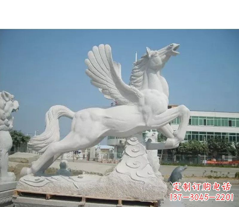 宁德汉白玉飞马雕塑