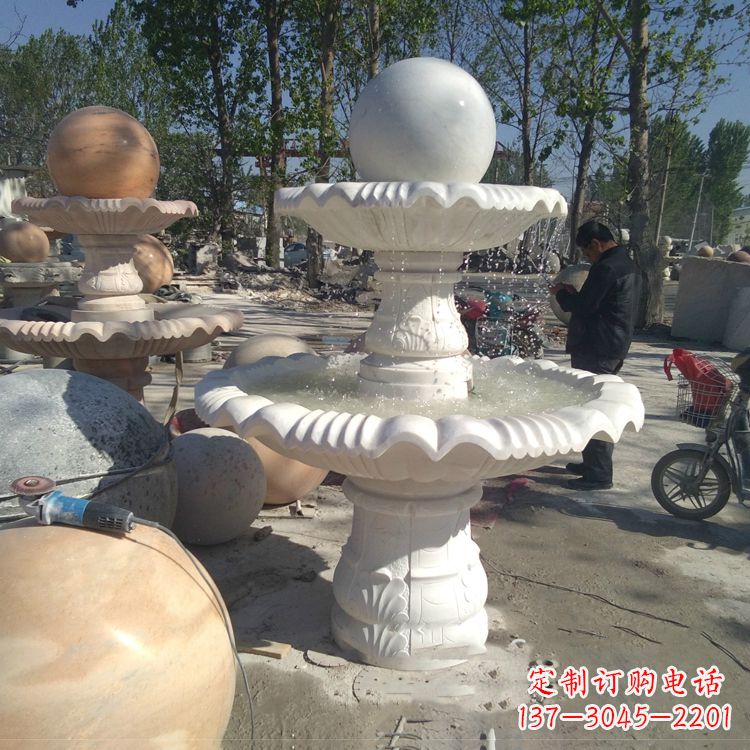 宁德汉白玉风水球