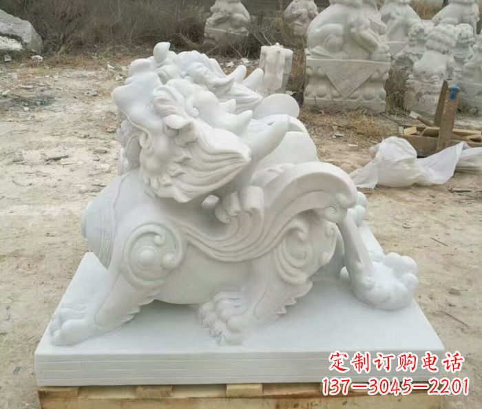 宁德精美貔貅门口招财石雕