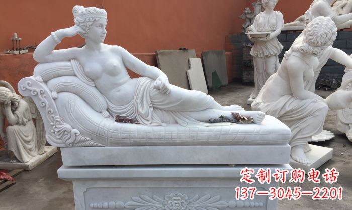 宁德中领雕塑汉白玉女人雕塑将精湛的雕刻技艺与…
