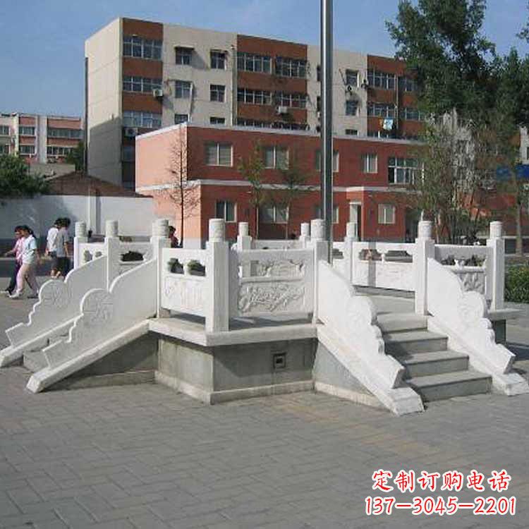 宁德汉白玉学校升旗台雕塑