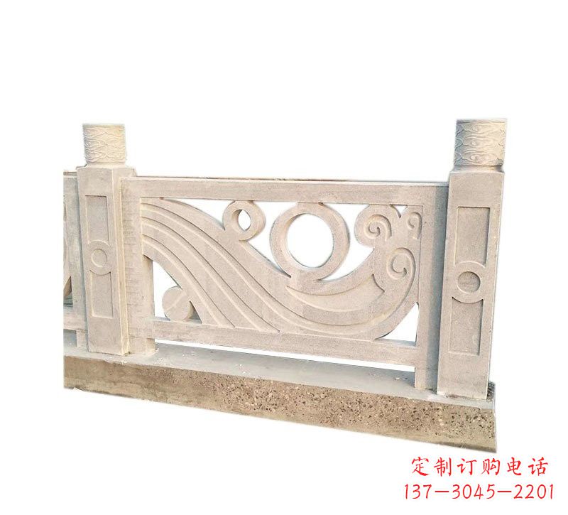 宁德精美石栏板雕塑,点缀河边桥梁的美丽
