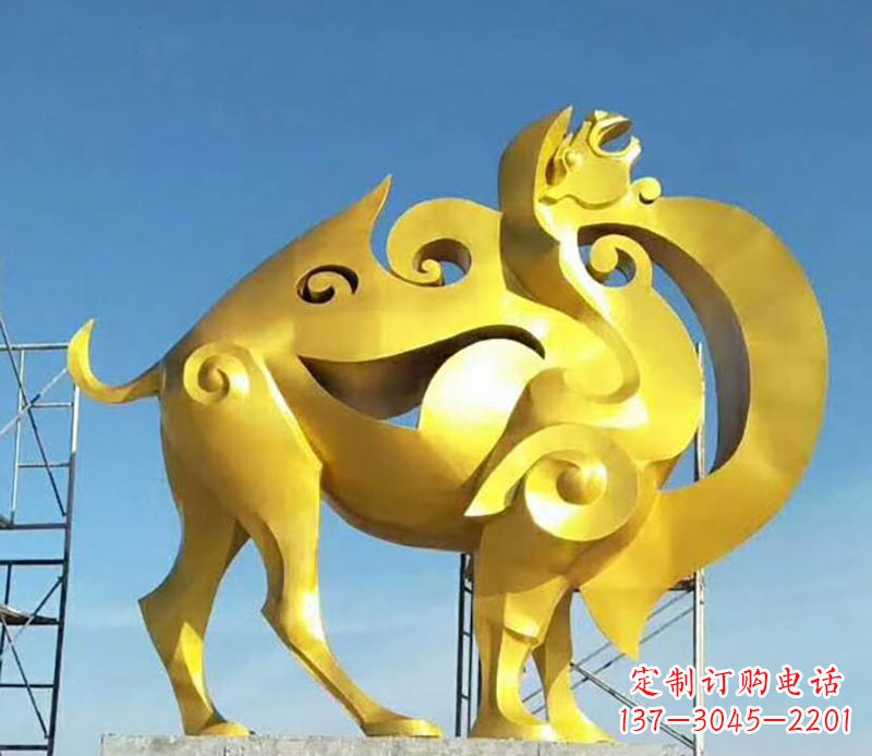 宁德精美骆驼雕塑——为你的空间增添独一无二的美感