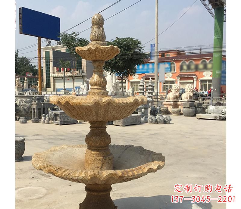 宁德花岗岩双层景观喷泉