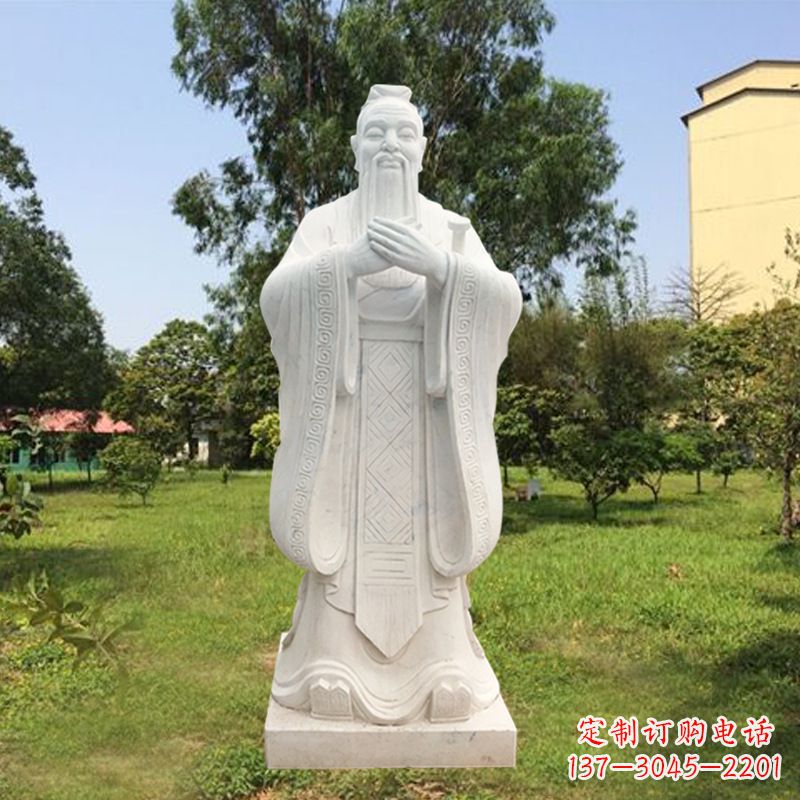 宁德华师的孔子雕塑