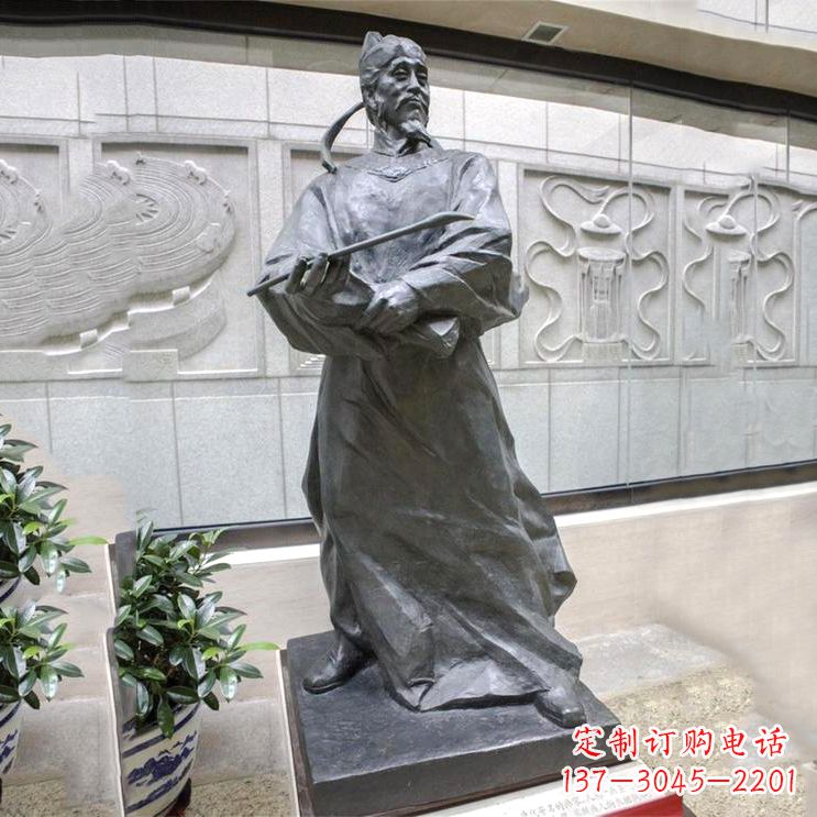宁德铸就历史——吴道子雕塑