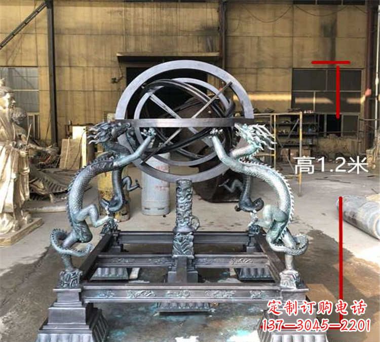 宁德浑天仪古代仪器校园景观雕塑