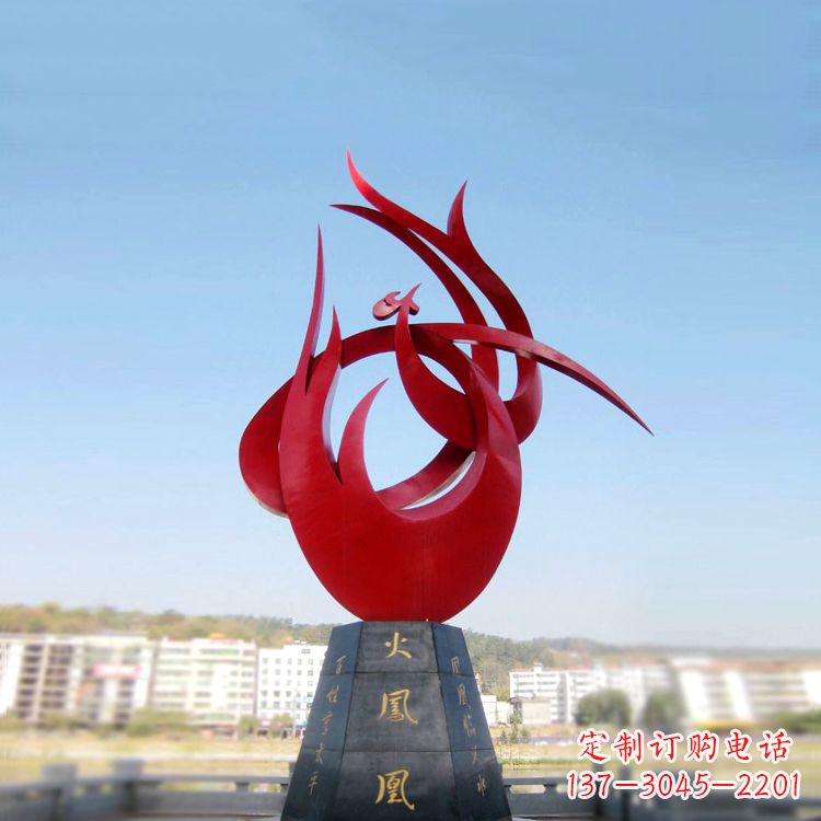宁德火凤凰不锈钢雕塑