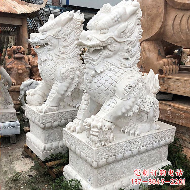 宁德吉祥纳福麒麟石雕