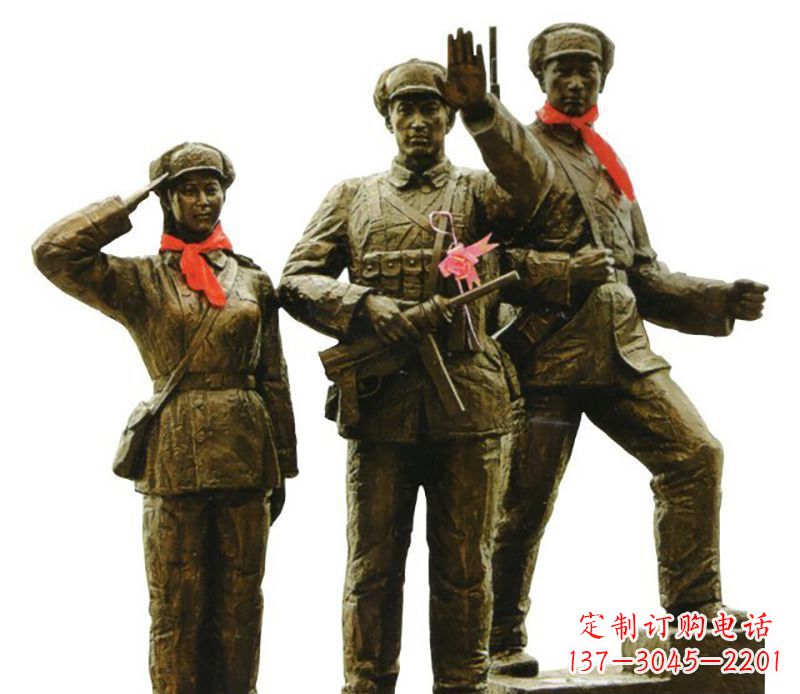 宁德勇士战士雕塑,感受立于战场的英勇豪迈