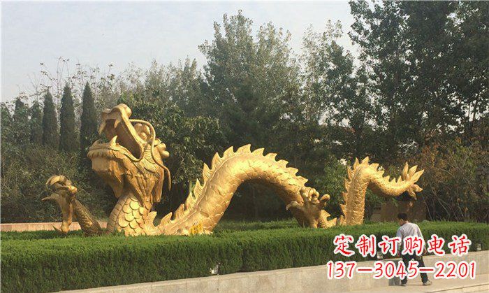 宁德金龙公园铜雕景观雕塑