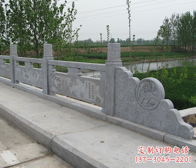 宁德景区大理石栏板石雕 (9)