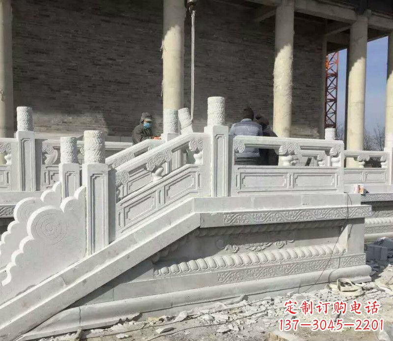宁德景区大理石栏板石雕 (10)