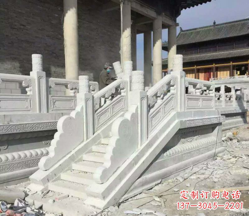 宁德景区大理石栏板石雕 (11)