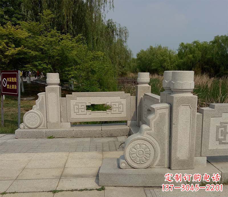 宁德景区大理石栏板石雕_1