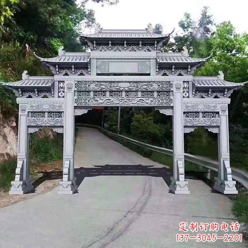 宁德专业定制石牌坊雕塑