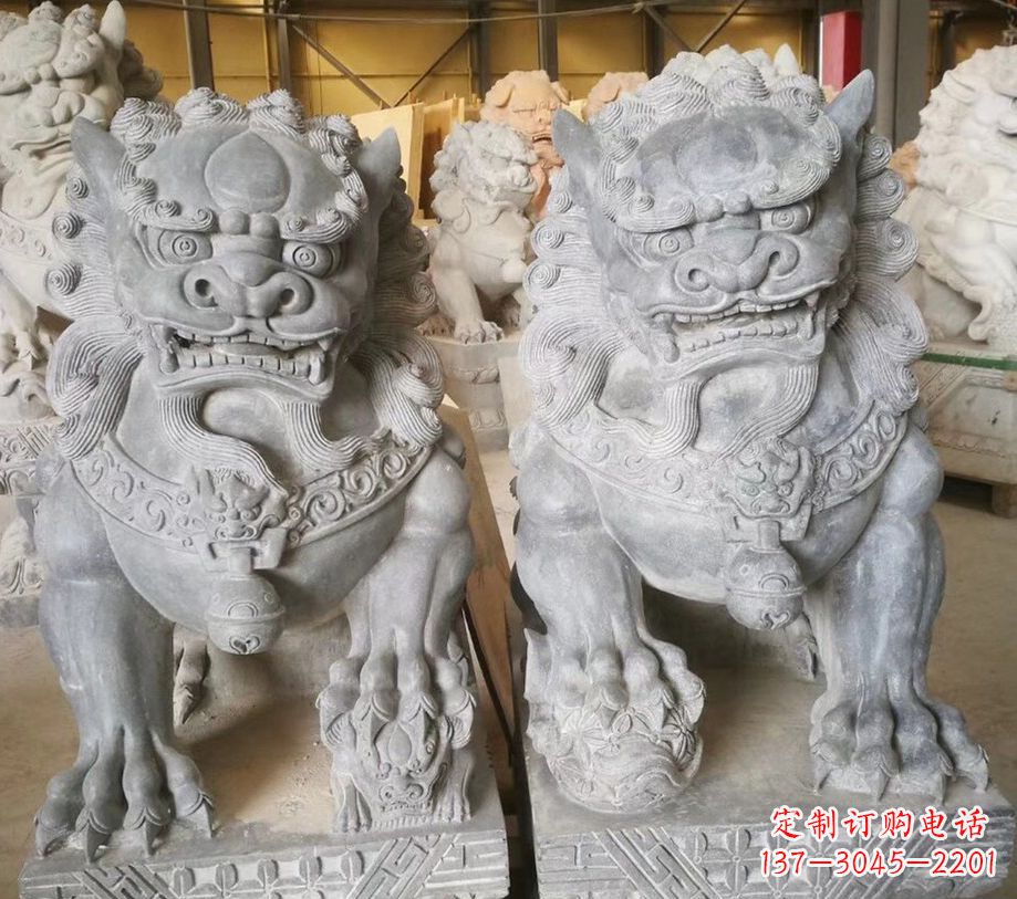 宁德南方石狮子雕塑,传承古典工艺