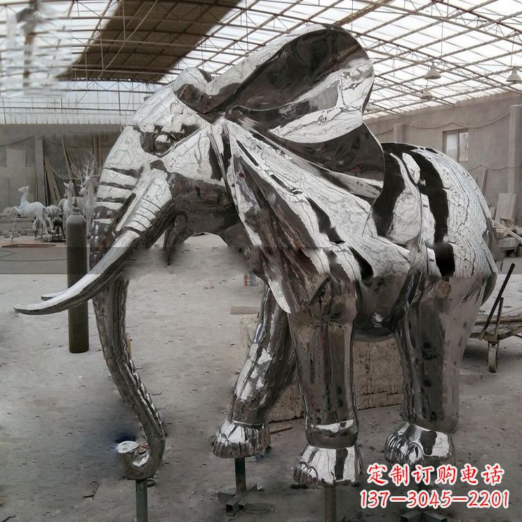 宁德中领雕塑推出一款全新的大象雕塑,表面采用…