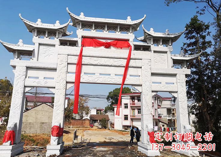 宁德九襄石雕牌坊