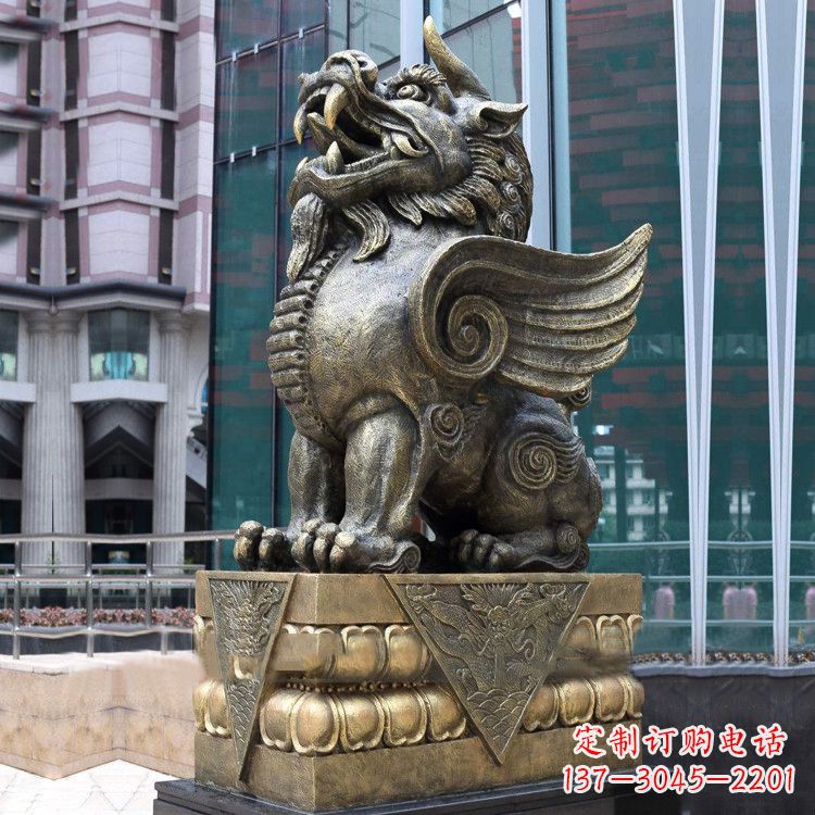 宁德享受艺术的迷人之美:貔貅铜雕