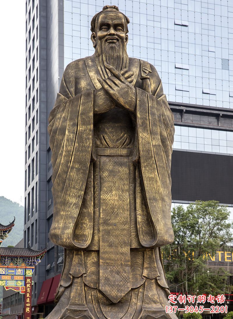 宁德传承古代名人铜雕,一件件精美雕塑装点你的生活