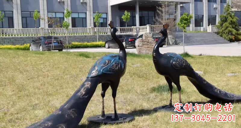 宁德领雕塑-孔雀铜雕,高雅精美的艺术精品