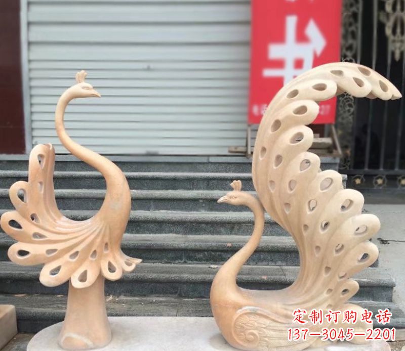 宁德中领雕塑专业提供独特精致的孔雀石雕塑,以…