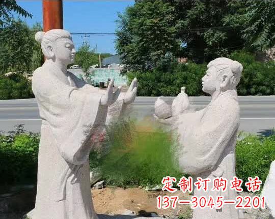 宁德孔融让梨古代石雕