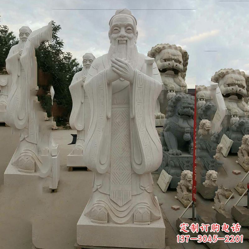 宁德弘扬传统文化,尊崇孔子雕塑