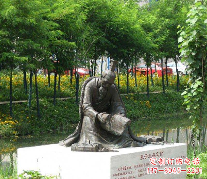 宁德孔子雕塑,传承古代名人精神