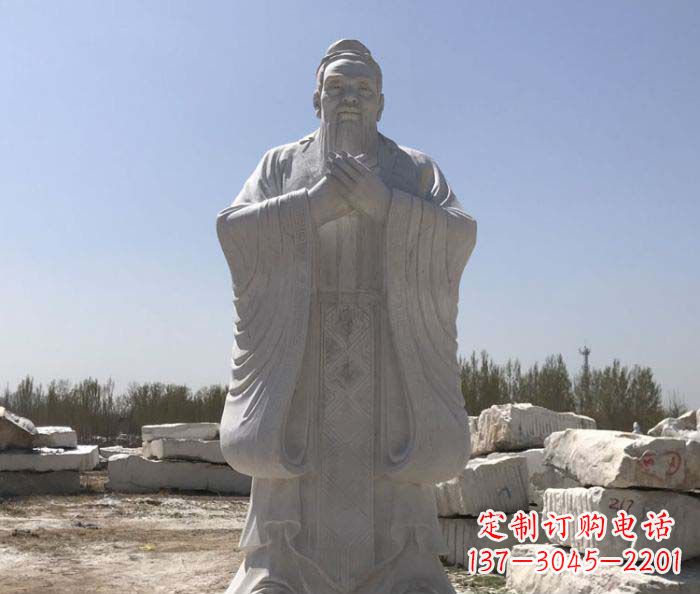宁德中领雕塑|传承古代精神:孔子雕塑