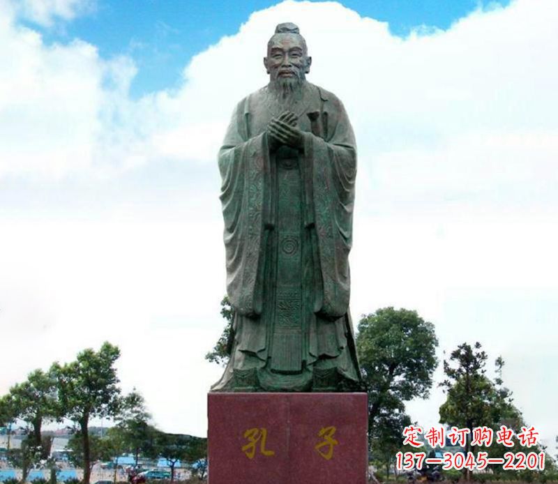 宁德领雕塑:孔子雕塑尊崇传承