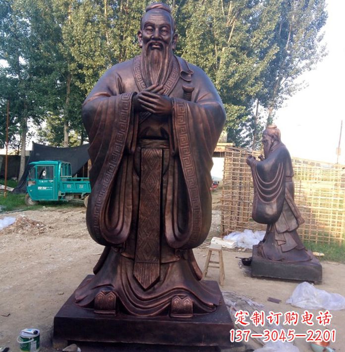 宁德具有传奇色彩的孔子雕塑